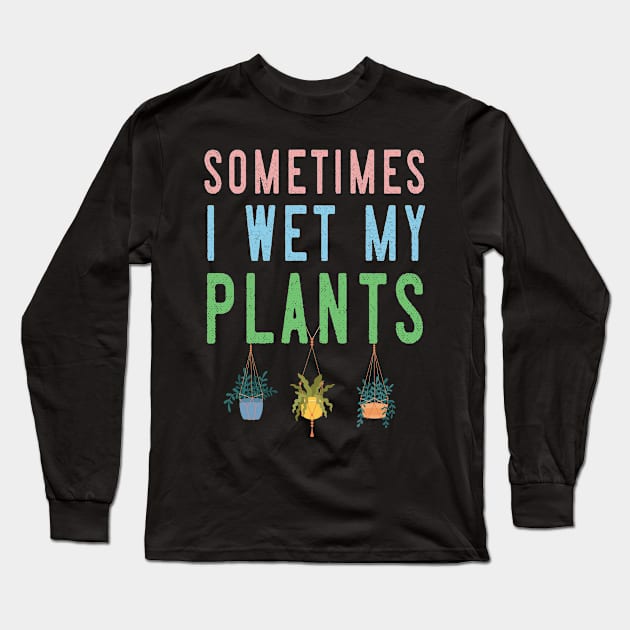 Gardening T Shirt Awesome - Gardener Men Women Kids Gift Tee Long Sleeve T-Shirt by kaza191